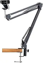Desk Clamp Mount Suspension Boom Scissor Arm Tripod Stand Holder for Logitech Webcam C922x C922 C930e C930 C920 C615