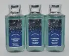 3 BATH & BODY WORKS SAPPHIRE MOON SHOWER GEL WASH ALOE VITAMIN E PEAR FREESIA