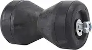 Cryfokt Rubber Heavy Duty Boat Trailer Roller, Shockproof 95mm Trailer Bow Stop with 0.67in Hole Diameter, Bow Roller Boat Accessories Replacement, Marine Tool for Yacht