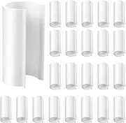 Jetec 32 Piece Summer Clamp for PVC Pipe Greenhouses, Row Covers, Pool Cover Clips, Shelters, Bird Protection, 2.4 Inch Long(White, for 1 Inch PVC Pipe)