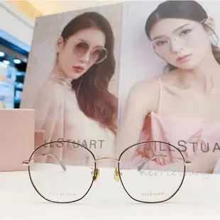 Jill Stuart  黑-金雙色鈦金屬圓框眼鏡 簡約線條質感 性感率性的風格 令人耳目一新的設計品味 JS70051