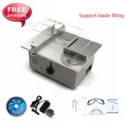 DIY Mini Table Saw Desktop Cutting Machine Bench Saw Woodworking Lathe 10000RPM