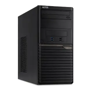 【Acer 宏碁】E-2224 Altos商用伺服器(T110F5/E-2224/32G/1TB SSD+2TB HDDX2/2019STD)