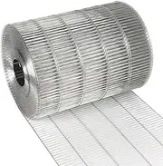 HOLGVE Hardware Cloth, Stainless Steel Welded Wire Mesh, Chicken Coop Wire Fence, Heavy Duty Fencing Mesh Roll, Poultry Netting Animal Enclosure(1mx8m(39inx26.2ft))