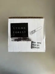 Stone Forest Drain 9053L-D-SN Tailpiece is 1 1/4" with 4 1/2" of threads