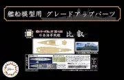 Fujimi 1/700 Wood Deck Seal for IJN Battleship Hiei (with Ship Name Plate)