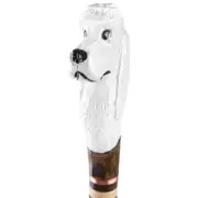 Poodle Canes Support Carved Wood Wooden Cane Vintage Walking Handle Handmade