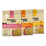 SMALL PACK COMBO | Free-Range 'Beef + Pork + Chicken' | Raw Freeze-Dried Dog Food