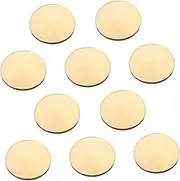 SEWACC 10pcs Blank Engraving Crafts for Personalization Smooth for Easy Engraving for Collectible Art and Birthday Blanks for Creative Projects
