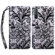 3d Art Pattern Premium Pu Leather Stand Folio Flip Wallet Case With Magnetic And Strap For Oneplus Nord Ce 5g