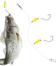 Pompano Rig,Pompano Jig with Double Hook - Fish Equipment Tackle for Backpacking Travel Family Casting Saltwater Friends