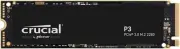 Crucial P3 1TB PCIe Gen3 3D NAND NVMe M.2 SSD, up to 3500MB/s - 1TB, Black