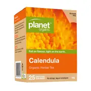 Organic Planet Organic Calendula Tea 25 bags – Fresh, healthy organic delivery | Doorstep Organics