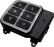 Car Digital Speedometer Fit for Jeep Wrangler JK 2011-2018 12.3" Digital Dashboard 1920x720 Display Anti-Glare Linux OS Car Instrument Cluster in-car Dashboard(Button)