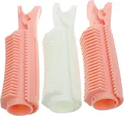 ARTSEWPLY 3pcs Hair Roller Set for Volume Heatless Curlers for Long Short Hair Root Volume Clips Stylish Bangs Flyaway Control