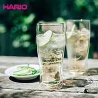 在飛比找松果購物優惠-【HARIO】雙層玻璃啤酒杯 380ml 耐熱玻璃雙層杯 雙