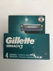 Gillette MACH3 Men's Refills Razor Blade - 4 Count