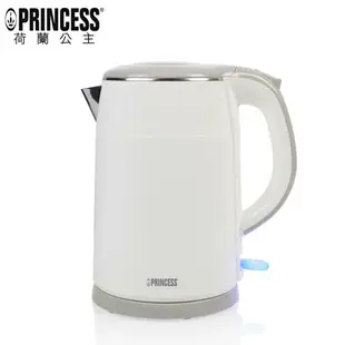 【雙層防燙設計+一年保固】Princess 236070 荷蘭公主1.5L304不鏽鋼防燙快煮壺 煮水壼