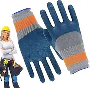 Gardening Gloves,Mens Gardening Gloves Working | Rubber Tools Accessories, Waterproof & Thorn-Proof for Weeding, Digging, Raking, Pruning