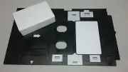 10 Inkjet PVC ID Card HICO SLE4428 + Tray Epson compatible R270 R285 artisan 50