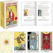 Wyspell Classic Tarot Deck - Original Tarot Cards with Guide Book for Beginners - Beginner Cards with Meanings (Light)