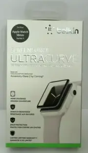 Belkin UltraCurve Screen Protector for Apple Watch 38mm Series 1