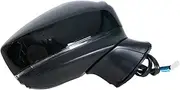 For MAZDA For CX5 For CX8 2017-2020 8Pins Heating Electronic Folding Signal Turn Signal Car Exterior Side Back Up Wing Mirror Vehicle Wing Mirror(9PIN Black Right)