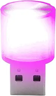 USB Led Car Light, USB Car Ambient Light, Led Car Interior Ambient, Mini Night, Plug-and-Play Design, Compact Automotive Interior Lamp with 7 Modes for Truck Sedan Rv