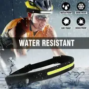 2x COB Headlamp Rechargeable USB Night Buddy Sensor Head Torch light Waterproof