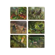 Cinnamon Placemats Cork Backed Set of 6 - Native Heritage