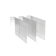 Metro FL167 Additional Short Dividers for Flexline and Lifeline FL159 6" Drawer