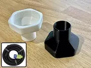 Camper Trailer Sink Drain Adapter for Slide Out Kitchen
