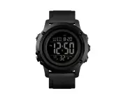 WIWU Digital Sports Watch Back Light Watch For Men-BlackA