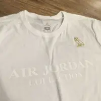 在飛比找蝦皮購物優惠-NIKE JORDAN X 10 OVO TEE 白金  貓