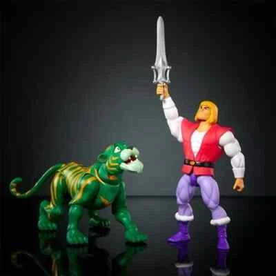 Masters of the Universe Origins Prince Adam and Cringer Action Figure 2 IN STOCK
