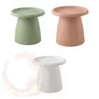 ArtissIn Coffee Table Mushroom Nordic Round Small Side Table 50CM