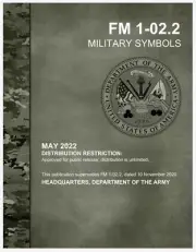 2022 U.S. Army Guide To Military Symbols Field Manual PDF FM 1-02.2 On USB