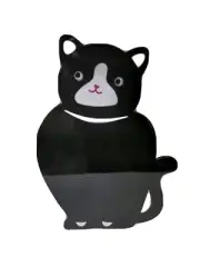 Cute Cat Decorative Chalk Board 12” Free Standing Hanging Memo Message Board