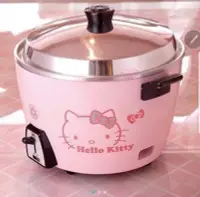 在飛比找Yahoo!奇摩拍賣優惠-♥小花花日本精品♥ Hello Kitty 限量粉色大同電鍋