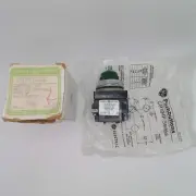 NEW GENERAL ELECTRIC CR104PLG32G GREEN INDICATING LIGHT 120V TRANSFORMER TYPE