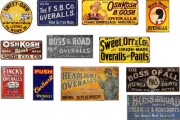 ho scale weathered overalls decals