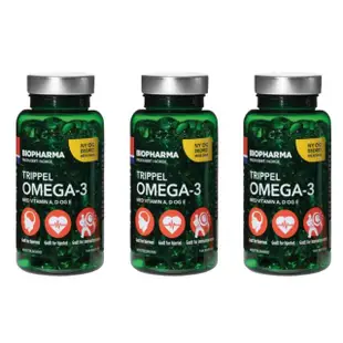 【Isbjorn挪威北極熊保健專家】挪威三倍濃縮 Omega-3 魚油膠囊三瓶★加贈隨身小收納盒(三瓶共432粒)