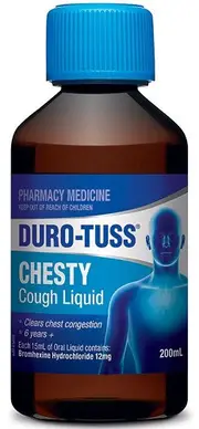 Duro-Tuss Chesty Cough Liquid Regular 200mL