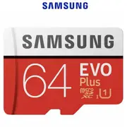 Samsung Evo Plus 64GB Micro SD Card SDXC UHS-I 100MB/s U1 FHD Mobile Phone TF Memory Card MB-MC64HA