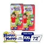 HAPPY NAPPY 一次性嬰兒紙尿褲 XXL36 2BALL