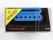 DiMarzio F-spaced Crunch Lab Bridge Humbucker Blue W/Black Poles & Rail DP 228