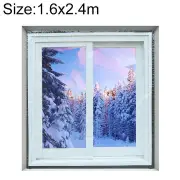 Double-layer Insulation Film for Indoor Windows - 1.6x2.4m Windproof Soundproof