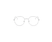 Classic Round Shape Metal Frame Nearsighted Myopia Glasses - 4