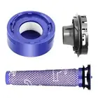 For Dyson V7/V8 Vacuum Cleaner Motor Cover W/ Front & Rear Pre Filter Kit
