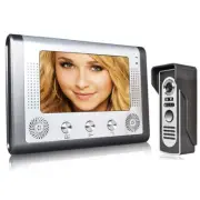 7 Inch Video Door Phone Doorbell Intercom Video Door Kit 1-camera 1-monitor